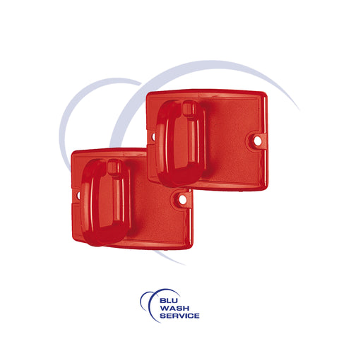 2 GANCI TERMINALI ROSSI