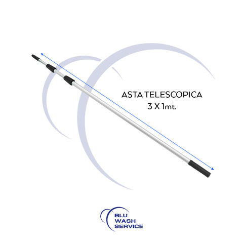 ASTA TELESCOPICA 3 X 1 MT