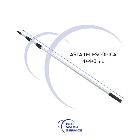 ASTA TELESCOPICA 4 + 4 + 3 MT