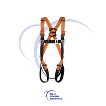 Kit completo moschettone cordino casco e imbragatura