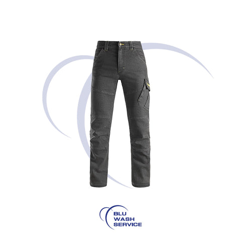 PANT. JEANS NIMES GRIGIO