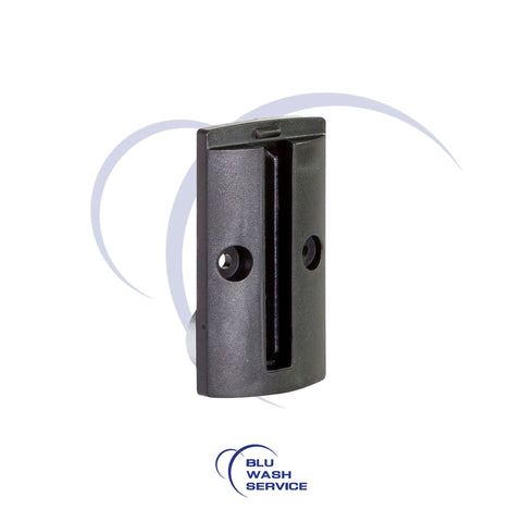 PIASTRA DA PARETE NERA PER CINTURA DA 50 MM